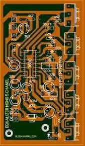 Resistors which fix fo (resonance frequency). Layout Equalizer La3600 Layout And Skema Facebook