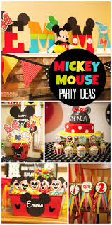 Mickey Mouse Clubhouse Birthday 2nd Birthday Catch My Party Mickey Mouse Clubhouse Birthday Mickey Mouse 1st Birthday Mickey Birthday Party