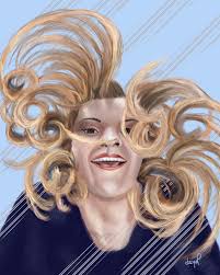 Coloring complicated hair in Procreate