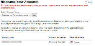 Before you get started, it's helpful to have recent copies of your bills available, since you'll be asked to verify or enter each payee's name, address, and account number. What S Up With This Weird Wells Fargo Account Nickname Policy Personal Finance Money Stack Exchange