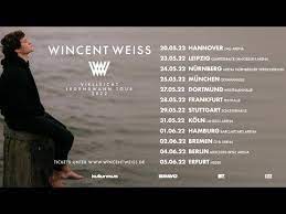 Vielleicht irgendwann heißt sein drittes studioalbum und liefert fünfzehn brandneue tracks. Wincent Weiss Geht 2022 Auf Grosse Vielleicht Irgendwann Tour Youtube