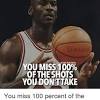 Gretzky's most famous quote, you miss 100% of the shots you don't take was also featured in the tv show, the office. 1