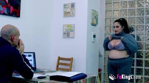Nervous and shy chubby babe gets a porn audition and ends up being fucked  hard