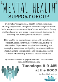 It can improve your mood, according to research. Mental Health Support Group Recovery Oriented Campus Center University Of Southern Maine