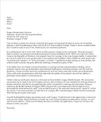 Free 8 Nursing Cover Letter Templates In Pdf Ms Word