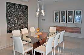 If formal isn't your style, take cues from other rooms such as the den. Dining Room Feature Wall Houzz