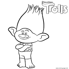 These trolls coloring pages are perfect any day of the week, especially with their vibrant colors. Coloring Pages Info Branch Trolls Printable Coloring Pages Book 17779 Coloring Pages Mermaid Coloring Book Branch Trolls