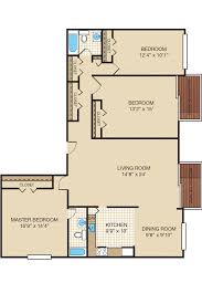 three bedroom apartment & townhome