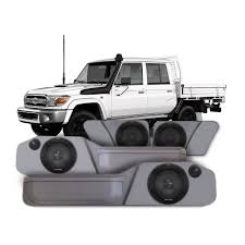 I am fitting rear speakers to my landcruiser 79 series v8,. Front Rear Speaker Bundle Suit Toyota 79 Series Landcruiser Dual Cab Automotive Superstore