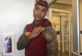 The elbow tattoo is ideal for men with small tattoos looking for a perfect surface on the body to have the tattoo. Tattoos Of The Nfl And The Stories Behind The Ink Sports Illustrated