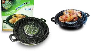 Harga alat bakar panggang portable bbq sate ayam daging ikan lipat kaki acar. Alat Pemanggang Ikan Ayam Sosis Magic Roaster Maspion