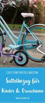Kostenloses Schnittmuster Sattelbezug Fur Ein Kinder Laufrad Und Erwachsenen Fahrrad Snaply Magazin Sattelbezug Kostenlose Schnittmuster Laufrad