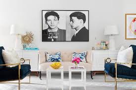 Skip to main search results. Pale Pink Tufted French Settee With Blue Floral Pillows Contemporary Living Room