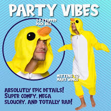 Funziez! Silver Lilly Duck Costume Pajamas