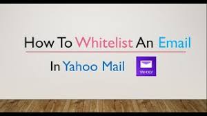 How to whitelist an email in yahoo. How To Whitelist An Email In Yahoo Mail Youtube