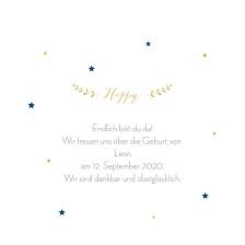 Obwohl der fötus schon recht aktiv ist in deinem bauch, wirst du die kindsbewegungen vermutlich noch nicht spüren. Geburtskarten Lovely Family 2 Kinder Quadrat Rosemood