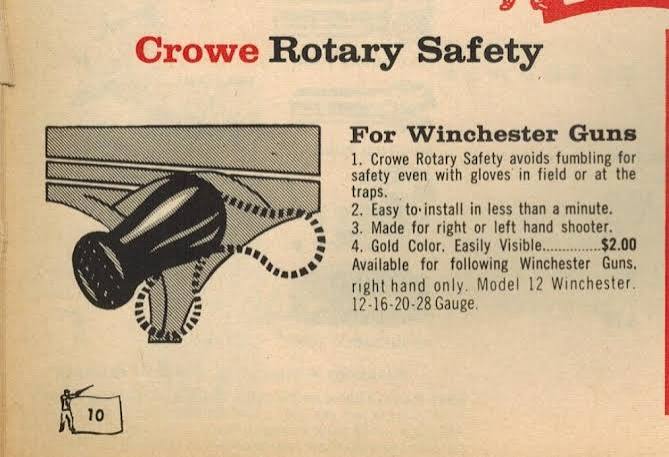 Model 12 20ga - Factory Add on Safety or Personal Customization | Winchester Shotguns | Forum | Winchester CollectorWinchester Collector