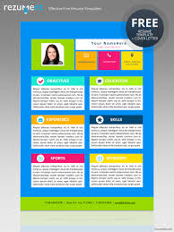 My First Resume Template For Kids