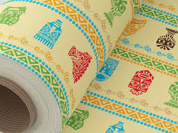 Tnt Estampado Aloha 1 Metro No Elo7 Presente Com Carinho Material Para Decoracao 1425777
