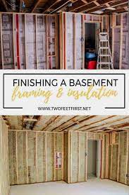 Framing A Basement Wall Against Concrete Or Cinderblock Is Not As Hard As You Would Think See Framing A Basement Small Basement Remodel Framing Basement Walls