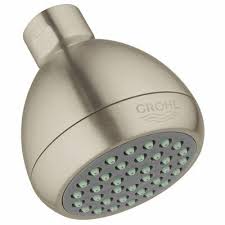 Grohe Relexa Adjustable Shower Head With Watercare And Dreamspray Finish Chrome Flow Rate 2 5 Shower Heads Adjustable Shower Head Brushed Nickel Shower Head