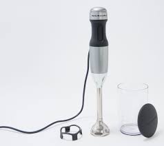 Are you consider purchasing kitchenaid immersion blender chopper attachment, black and now you want to get the best deal this product? Kitchenaid 8 2 Speed Immersion Blender W Jar And Pan Guard Qvc Com