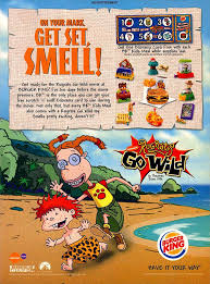 Black white red green blue yellow magenta cyan. Burger King Jr Meal Toys 2003 Rugrats Go Wild Kids Time