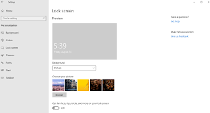 Windows 10 Background And Lock Screen Preview Not Working Microsoft Community In this guide, we will show you how to remove the lock screen image history from windows 10. windows 10 background and lock screen