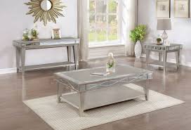 Coasters are ideal on kitchen countertops, bar carts and dining. Coaster 720888 Occasional Coffee Table Set Mercury 720888 Coffee Set At Homelement Com