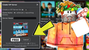 How to get free robux. May How To Get A Free Vip Server In Roblox Jailbreak 2020 Youtube