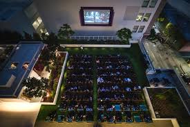 What are the best places for movie theatres in houston? Houston S First Rooftop Movie Theater Coming Soon From London Chain Culturemap Houston