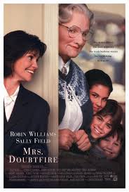 Mrs Doubtfire 27x40 Movie Poster 1993 Robin Williams Movies Mrs Doubtfire Robin Williams