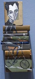 Very Cool Book Art Want To Create Your Own Book Art Purchase Old Books From A Friends Of The Library Book Sale Fine Out Abou Book Sculpture Book Art Artwork