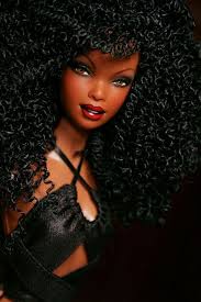Black Barbie Styling Head Natural Hair Barbie Natural Hair Doll Beautiful Barbie Dolls Fashion Dolls