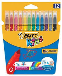 While your child is busy by coloring drawings its very important to help your kids in coloring at the begining. Bic Kids Color Erase Cardboard Box Of 12 Coloring Pens Buy At A Low Prices On Joom E Commerce Platform
