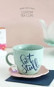There are just a few extra parts you need to keep in mind. How To Diy Personalized Mugs And Tea Cups Persia Lou