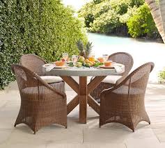 Abbott Concrete Fsc Acacia Round 48 Dining Table Brown In 2020 Small Outdoor Table Round Patio Table Round Outdoor Table