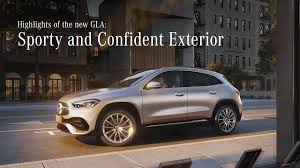 Mercedes Benz Gla Highlights 3 Sporty And Confident Exterior Mercedes Benz Singapore Youtube