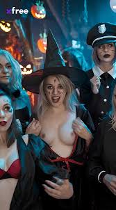 Haunted and hot! Naked girls make Halloween costumes the stuff of porn  fantasies - @festislutss Sex Reel On xfree.com – TikTok Porn & Shorts