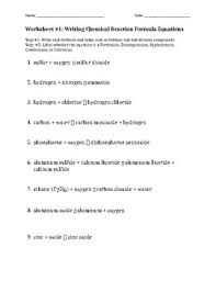 Some of the worksheets for this concept are balancing equations practice problems, balancing chemical equations work and answer key, balancing equations work. Chemical Reactions And Equations Worksheet Promotiontablecovers