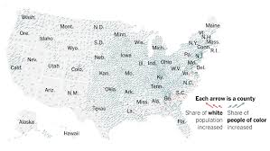 Majorities across demographic and political groups have neutral views about the changing racial makeup of the u.s. Where The Racial Makeup Of The U S Shifted In The Last Decade The New York Times