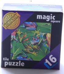 Jewel magic is a colorful puzzle game that will keep your little grey cells busy. Cheatwell Games Magic Square 16 Tile Puzzle Frogs By Cheatwell Games Shop Online For Toys In The United States