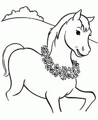Horses are by the far one of the most supple animals that roam the earth. Cute Horse Coloring Pages Coloring Home