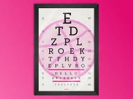 Snellen Eye Chart By Andrew Ordway On Dribbble