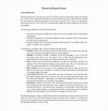 Formal Lab Report Template Beautiful How To Write A Formal Lab Report For Physics Writing A Lab Report Template Physics Lab Report Template