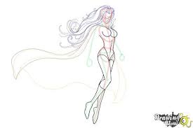 How To Draw Female Superheroes - Drawingnow