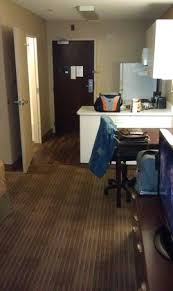 Actual finish and dimensions might vary. Kitchen And Dining Table Picture Of Extended Stay America Los Angeles Long Beach Airport Tripadvisor