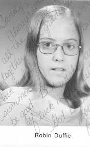 DEE SNIDER. Highschool Yearbook photo 1973