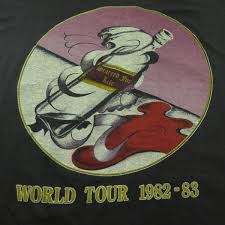 Vintage 80s Rose Tattoo Band T Shirt Mens L Scarred For Life Tour Deadstock The Clothing Vault Tattoo T Shirts Scarred For Life Band Tshirts