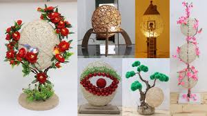 10 Jute Craft Ideas With Balloon | Home Decorating ideas handmade 2021 -  YouTube